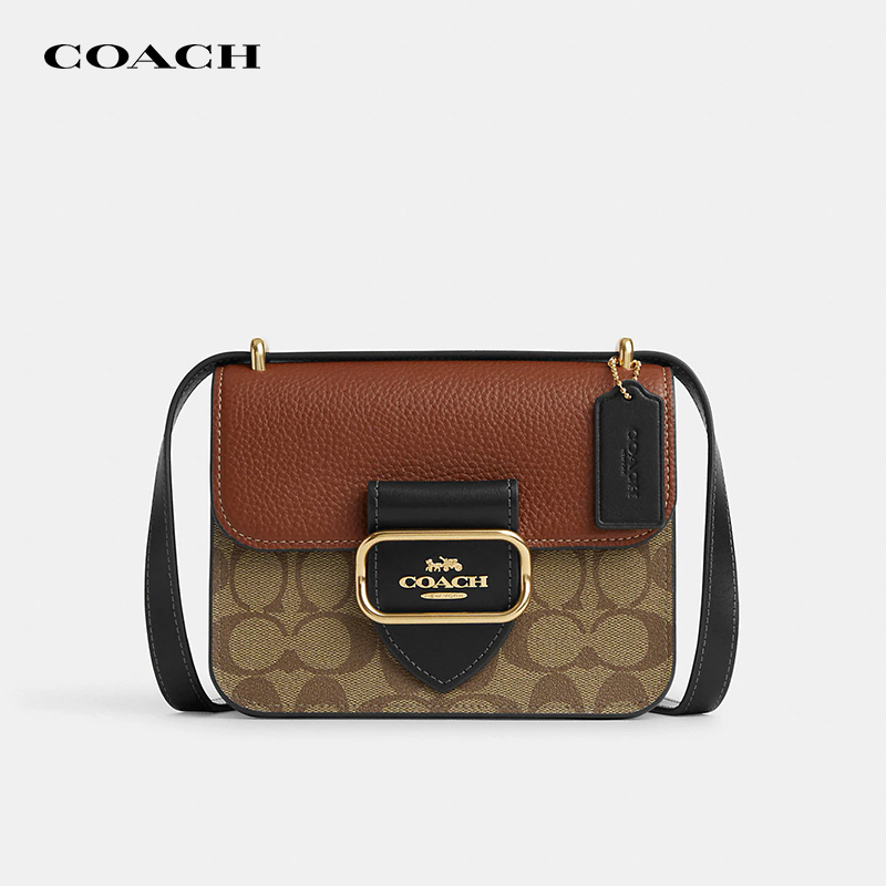COACH/蔻驰Morgan女士邮差包老花