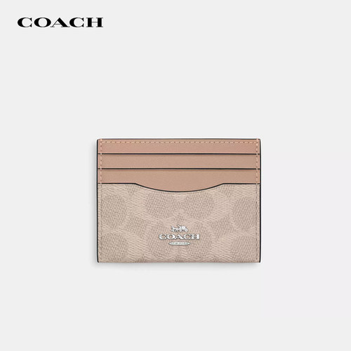 COACH/蔻驰Skinny拉链款老花卡包