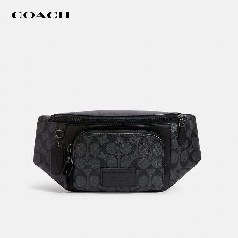 COACH/蔻驰Track多功能老花胸包