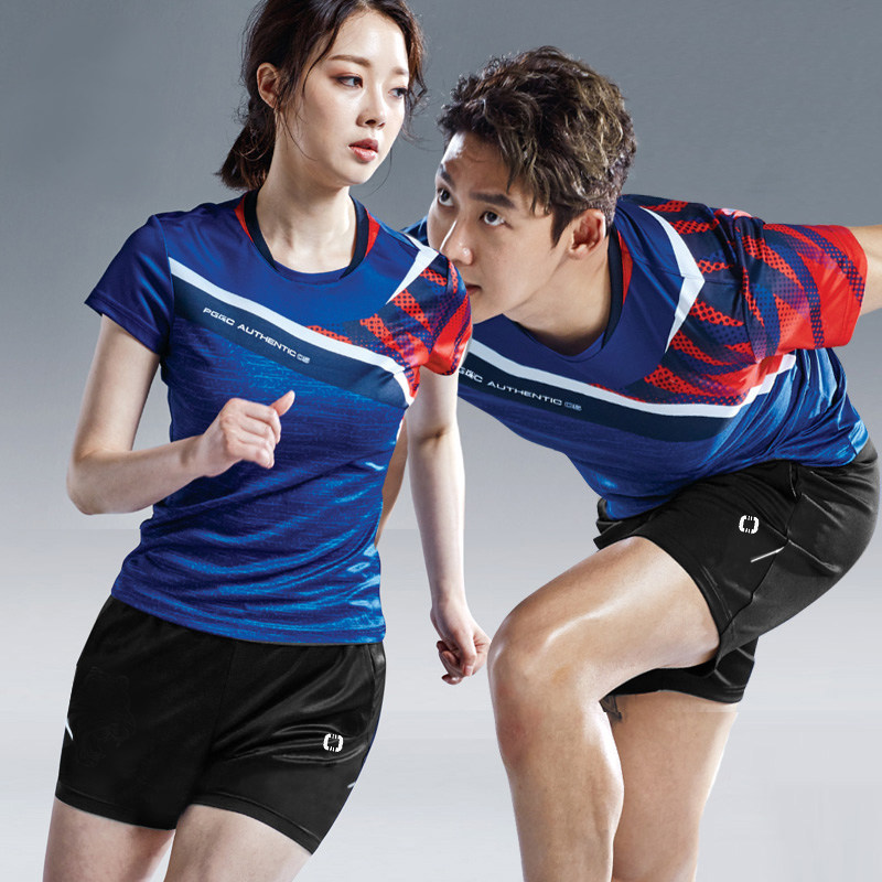 专业速干羽毛球服女新款短裤套装2026男款夏季快干运动服比赛定制