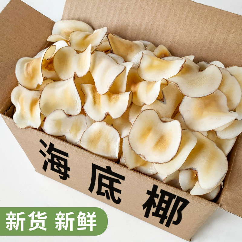 海底椰500g新鲜干货食材雪梨膏原材料炖汤煲汤年货椰子片干汤料包