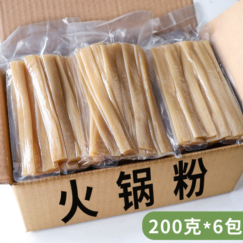 火锅专用宽粉川粉200克*6包