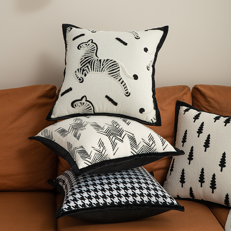 法式复古抱枕靠垫沙发客厅抱枕套不含芯轻奢高级感靠枕套大靠背垫