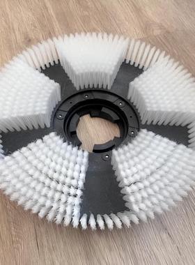 德力士 洗地机配件刷盘 tdB517毯刷 tdB519 tdB517A 原装地刷硬毛