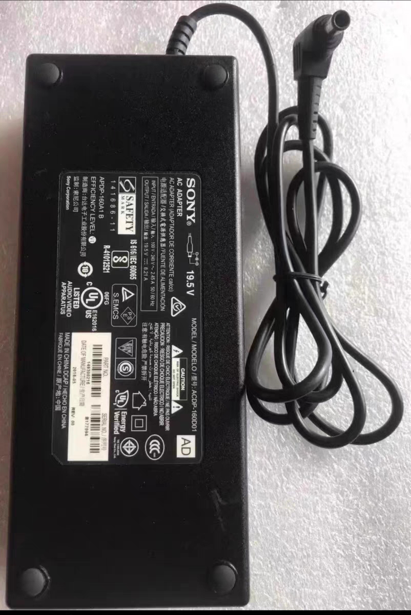 原装索尼电视机KD-49X7500F/E电源适配器19.5V8.21A充电线160W