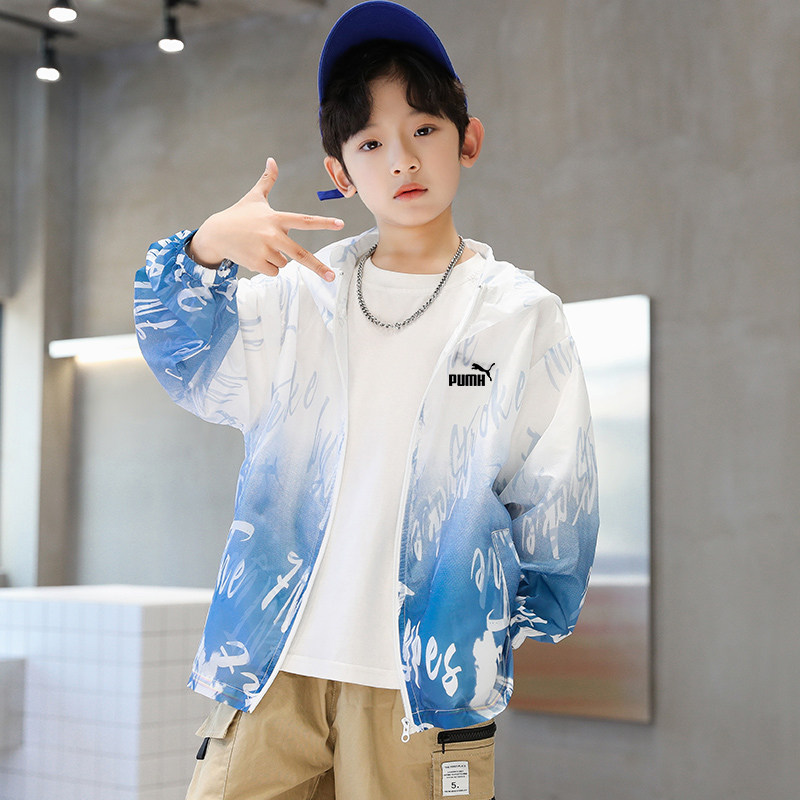 奥莱男童防晒衣夏季2026新款儿童防紫外线外套中大童男孩薄款上衣