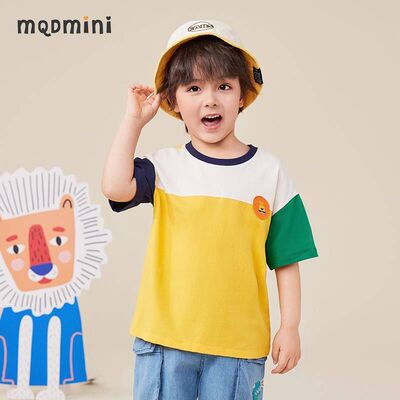 MQDMINI童装男童短袖恤夏季款中