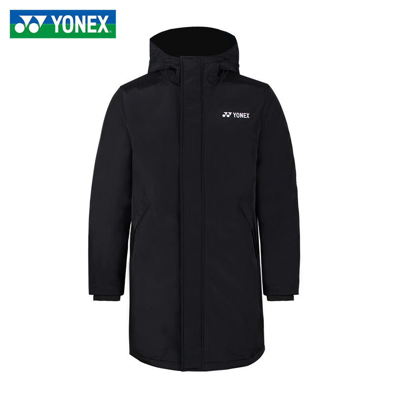 YONEX尤尼克斯羽毛球服男女款运动衣长款连帽保暖外套290032