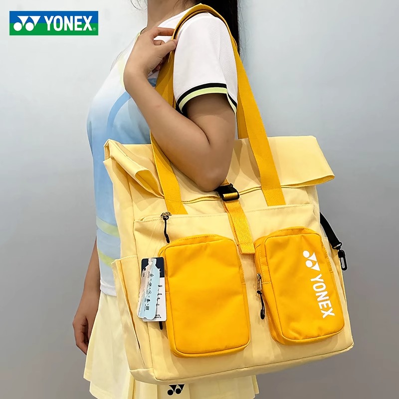 YONEX尤尼克斯新款羽毛球双肩背包休闲运动包男女款网羽通用335CR
