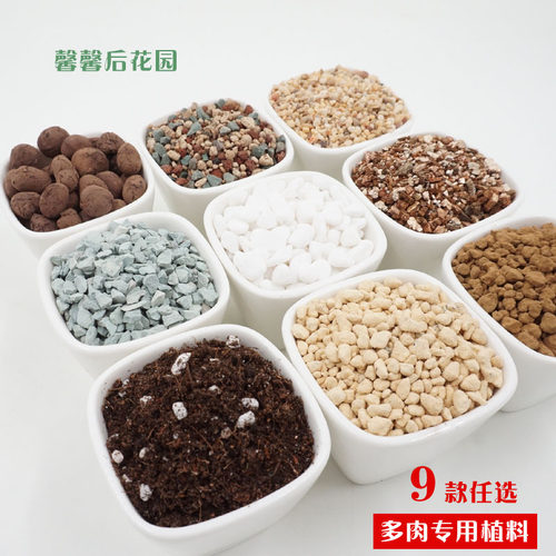 多肉植物营养土养花土种花土专用泥炭土多肉肥料椰砖土花泥种颗粒 - 封面