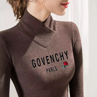 高品质德绒打底衫女秋冬新款内搭