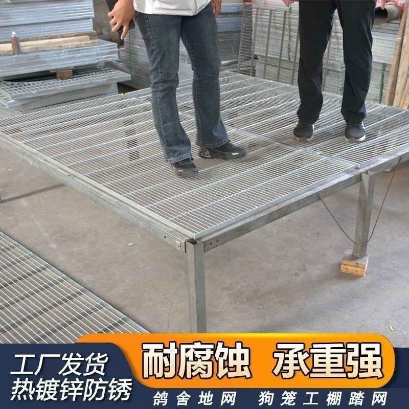 热镀锌扁铁地网踏网鸽舍工棚平台丝网/金属网