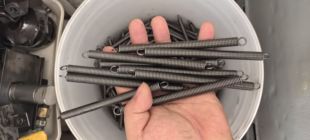 哈斯机床弹簧 哈斯 BT40 刀套顶销拉簧 刀套弹簧