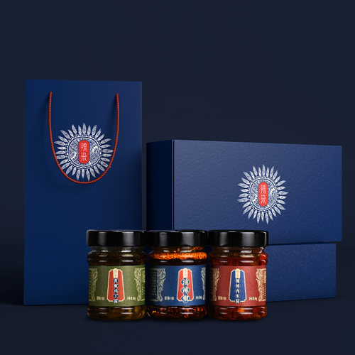 贵州辣椒酱伴手礼3种口味