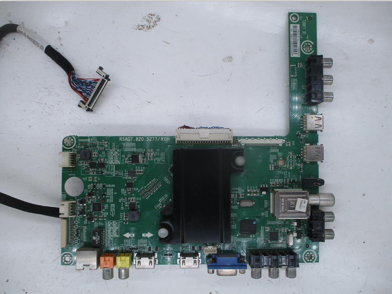 海信LED55K20JD(BOM3)170366主板RSAG7.820.5277屏HD550DF-B31