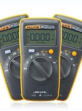 FLUKE美国福禄克数字万用表F101真有效值高精度专业F15B+防烧三用