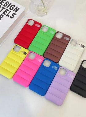 时尚Urban Sophistication高级感iphone15promax气垫14羽绒服13潮流12Pro欧美奢华11河豚8潮流XR半包缓冲软壳