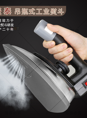 盛泰 吊瓶熨斗工业 蒸汽熨斗干洗店窗帘店双蒸汽烫斗大功率电熨斗