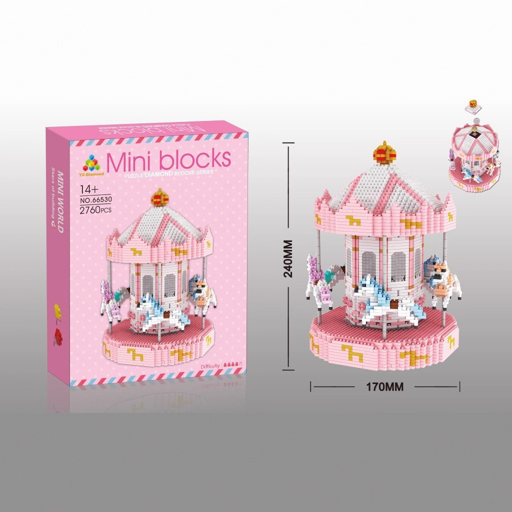 伟力YZ66530旋转木马钻石微颗粒