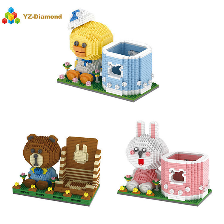 YZ6652666528卡通笔筒系列造型创