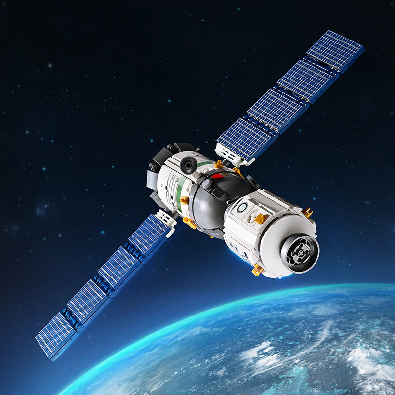 神舟十五号载人飞船积木中国航天