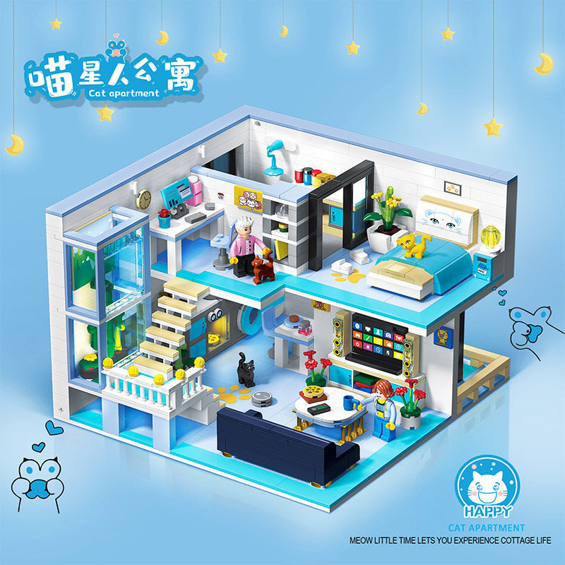 哲高mini喵星人公寓小熊温馨屋儿