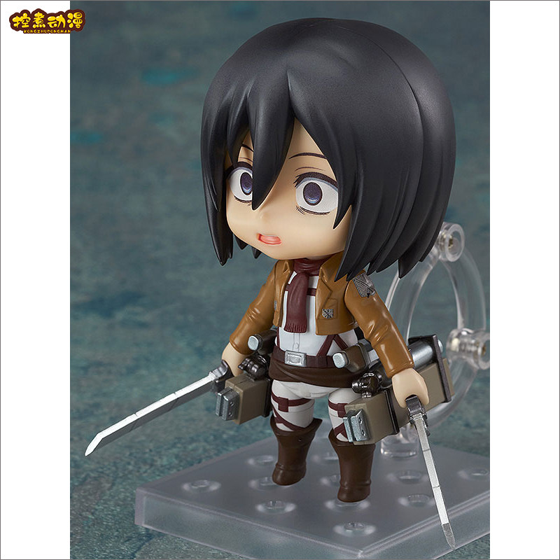 q版进击的巨人手办365#三笠阿克曼动漫公仔摆件车载模型礼物人偶