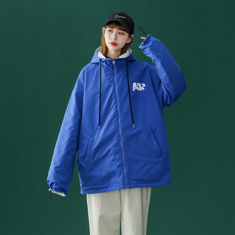 2021 spring new neutral style casual coat on both sides jacket on both sides