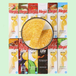 俄罗斯进口迈咔格尺薯片阿斯顿恋人非油炸膨化土豆薯片零食100克