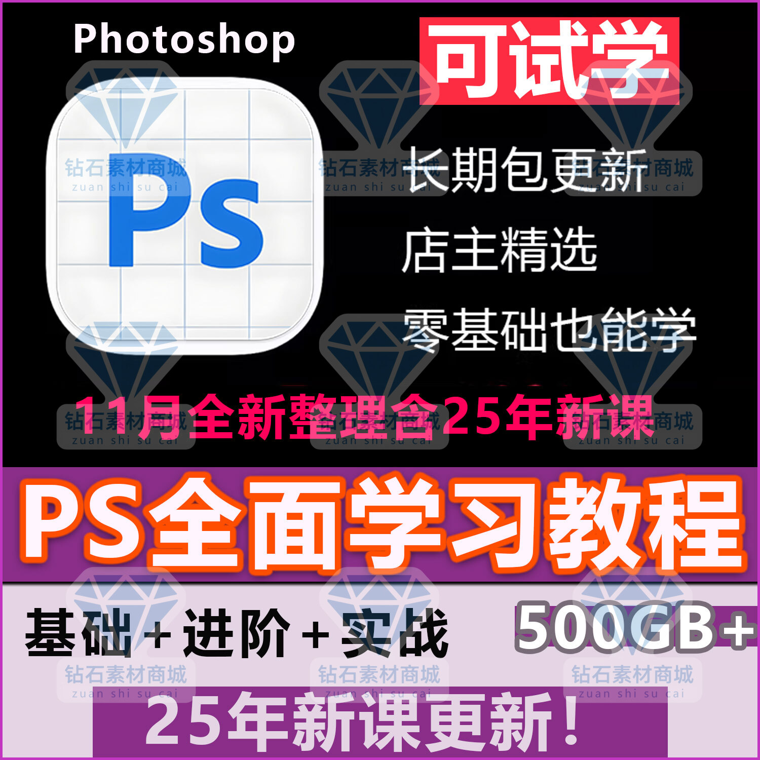 PS2025Photoshop新版学习教程