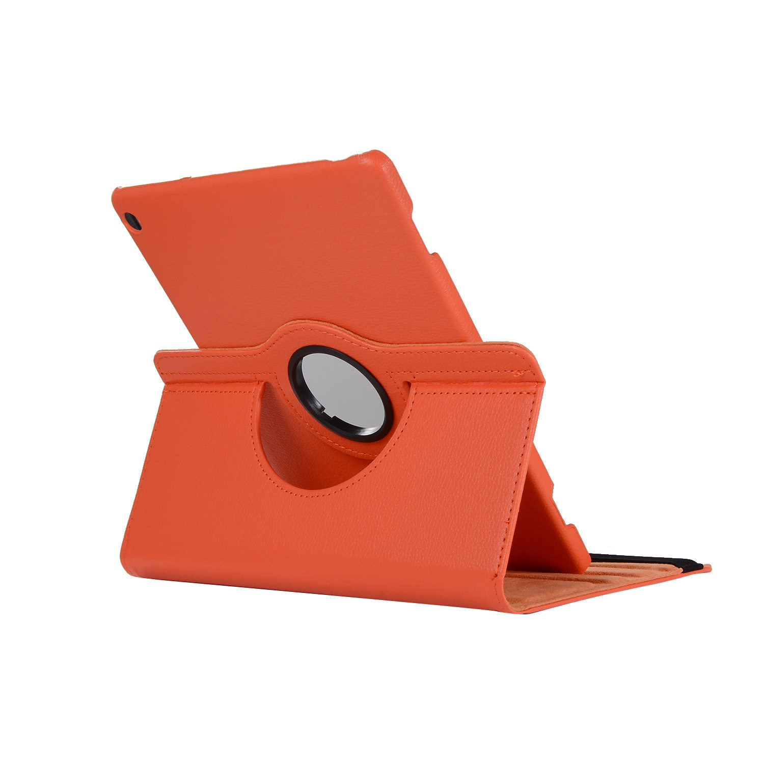 适用于华为M3 Lite 10平板保护套 M3青春版10.1寸旋转荔枝纹皮套