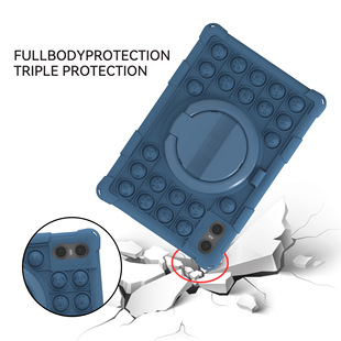 中国移动inspur 浪潮PD5012防摔保护套平板电脑硅胶套支架软壳12寸360度旋转横竖支架硅胶套