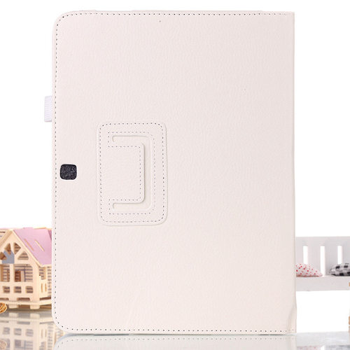 适用于三星Tab4 10.1 T531保护套 SM-T530平板电脑皮套二折荔枝纹