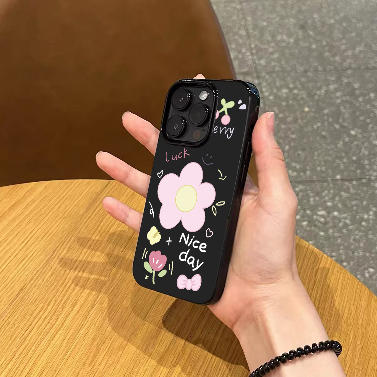 iPhone夏日小清新花朵手机壳