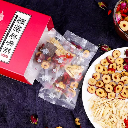 Коричневый сахар имбирный чай тетя холодный сахар крови крови дворцом холодное холодное самка юньнань чистый имбирный джинджер чай Старый коричневый сахар