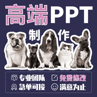 ppt代制作设计文案排版美化总结宣传述职报告演讲课件定制幻灯
