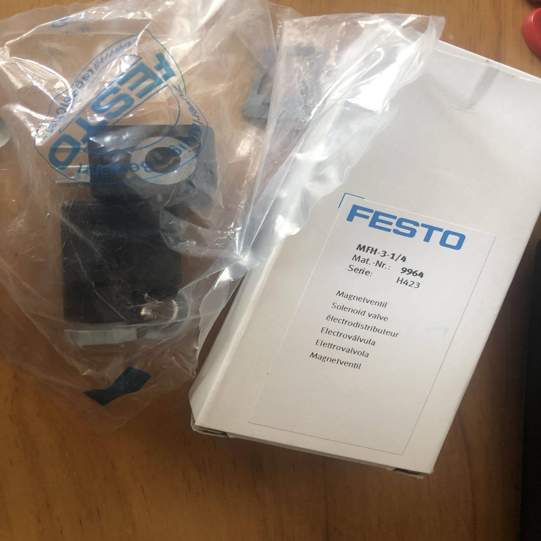 配件FESTO电磁阀MFH-3-14 9964+4527 全新现货议价