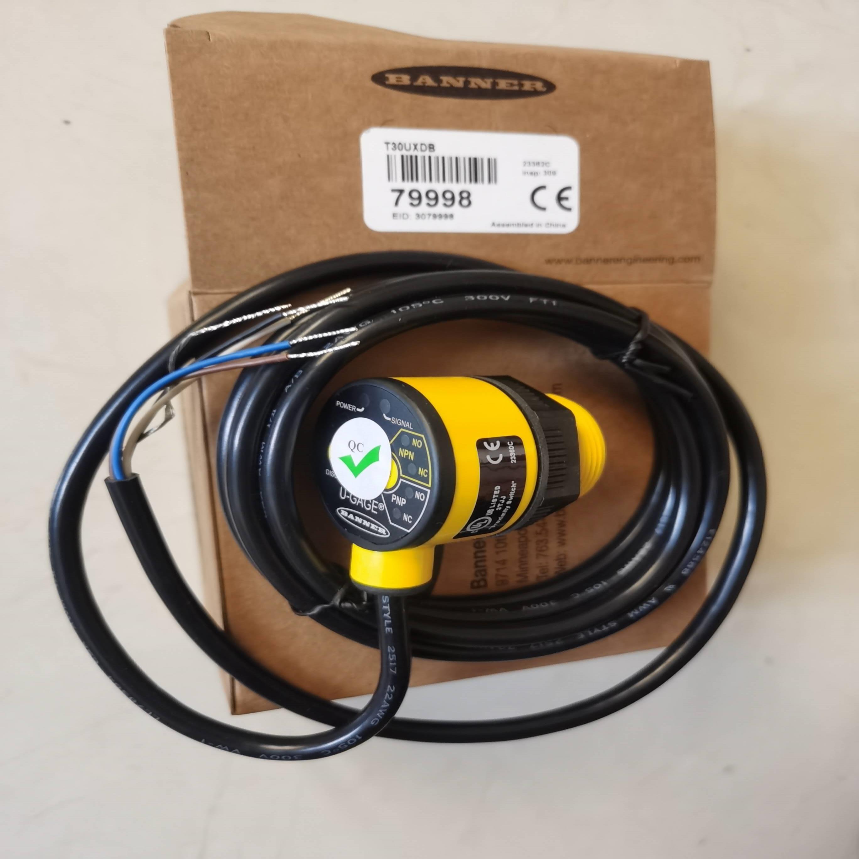 配件超声波T30UXDB BANNER邦纳T30UX超声波传感器T30UXDAT议价