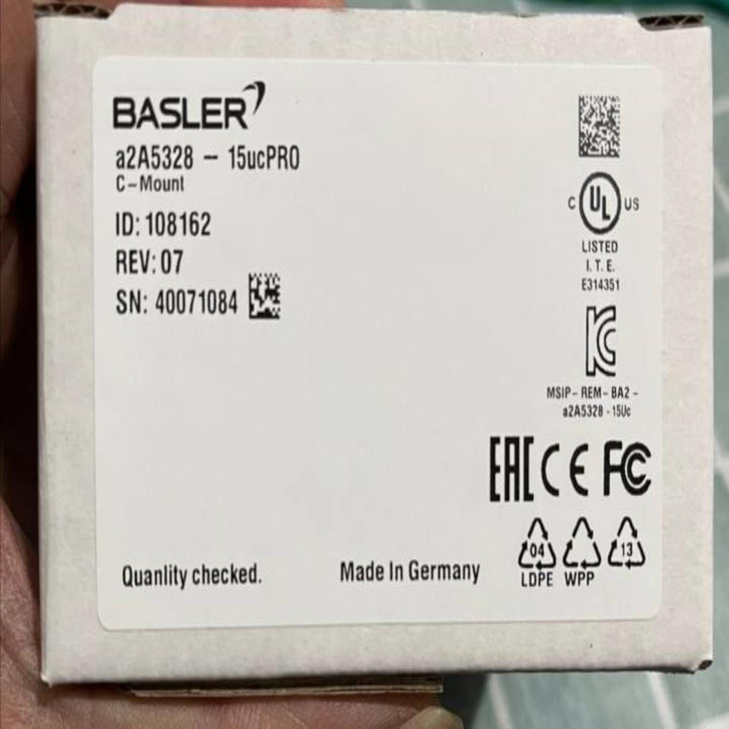 配件a2A5328-15ucPRO巴斯勒工业相机议价议价