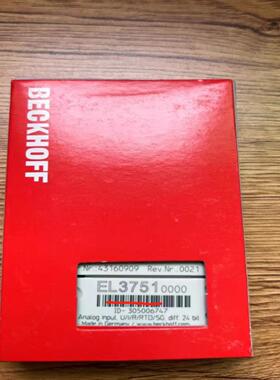 配件BECKHOFF模块 BK9050 KL4004 EL3751 全新原装议价