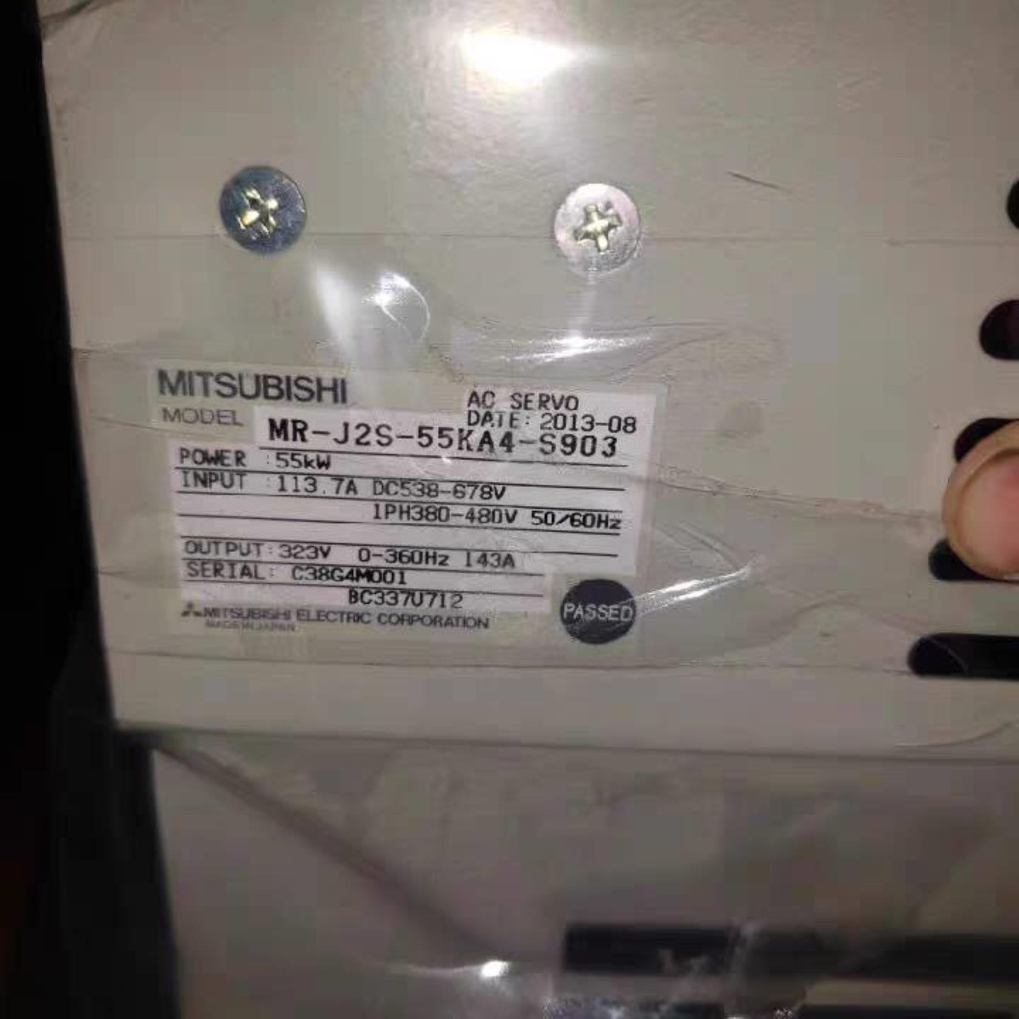 配件MR-J2S-55KA4-S903三菱伺服驱动器 现货 询价议价