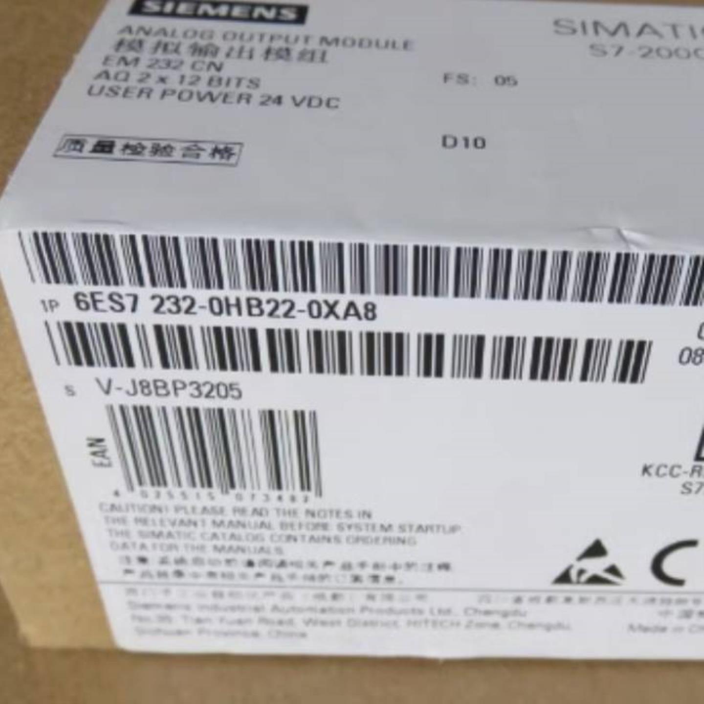 配件6ES7231232 6ES7 231232-0HB220HD220HF22-0XA00XA8议价