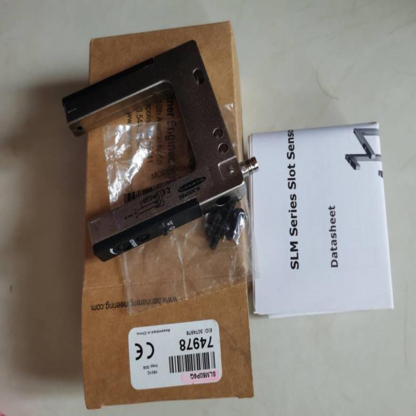 配件槽型光电开关SLM50P6Q邦纳SLM80P6Q 槽型光电议价