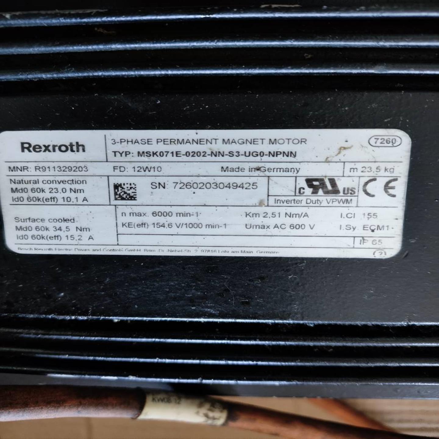 配件议价MSK071E-0202-NN-S3-UG0-NPNN力士乐电机R911329203议价