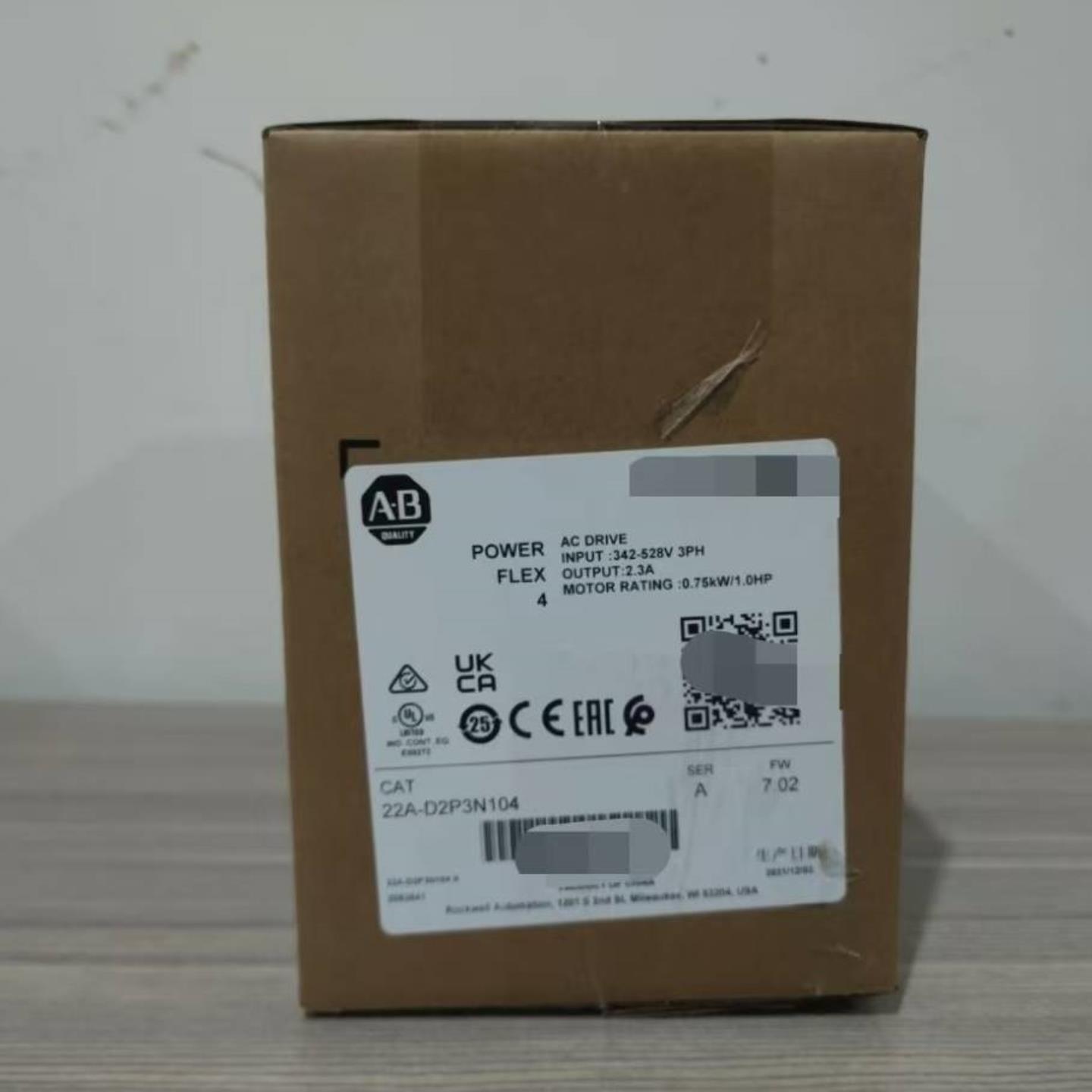 配件22A-D2P3N104 A 25B-A2P5N104 A AB罗克韦尔现货包邮议价