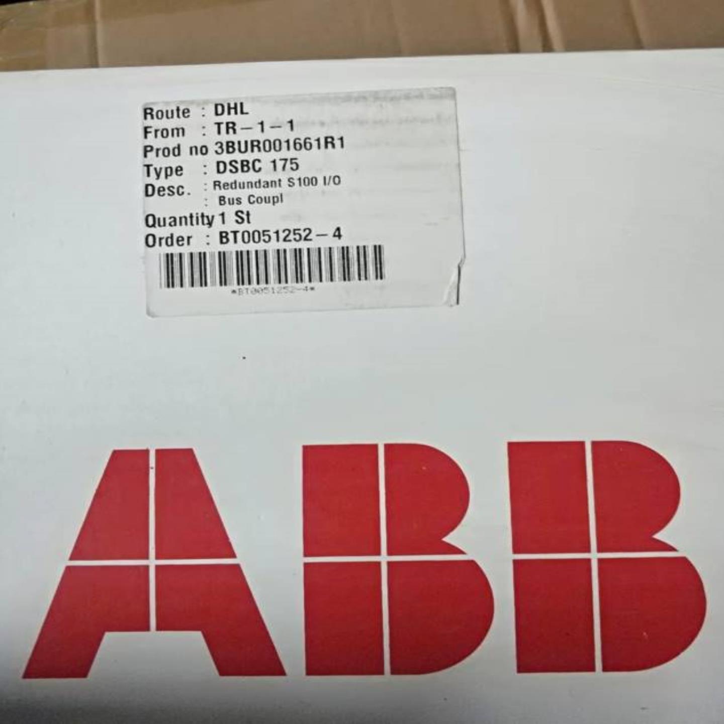 配件ABB总线控制器3BUR001661R1  DSBC175  BT0051252-4  DH议价