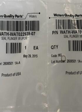 配件Waters柱塞杆密封圈 WAT022939 515 1525泵密封圈WAT026议价