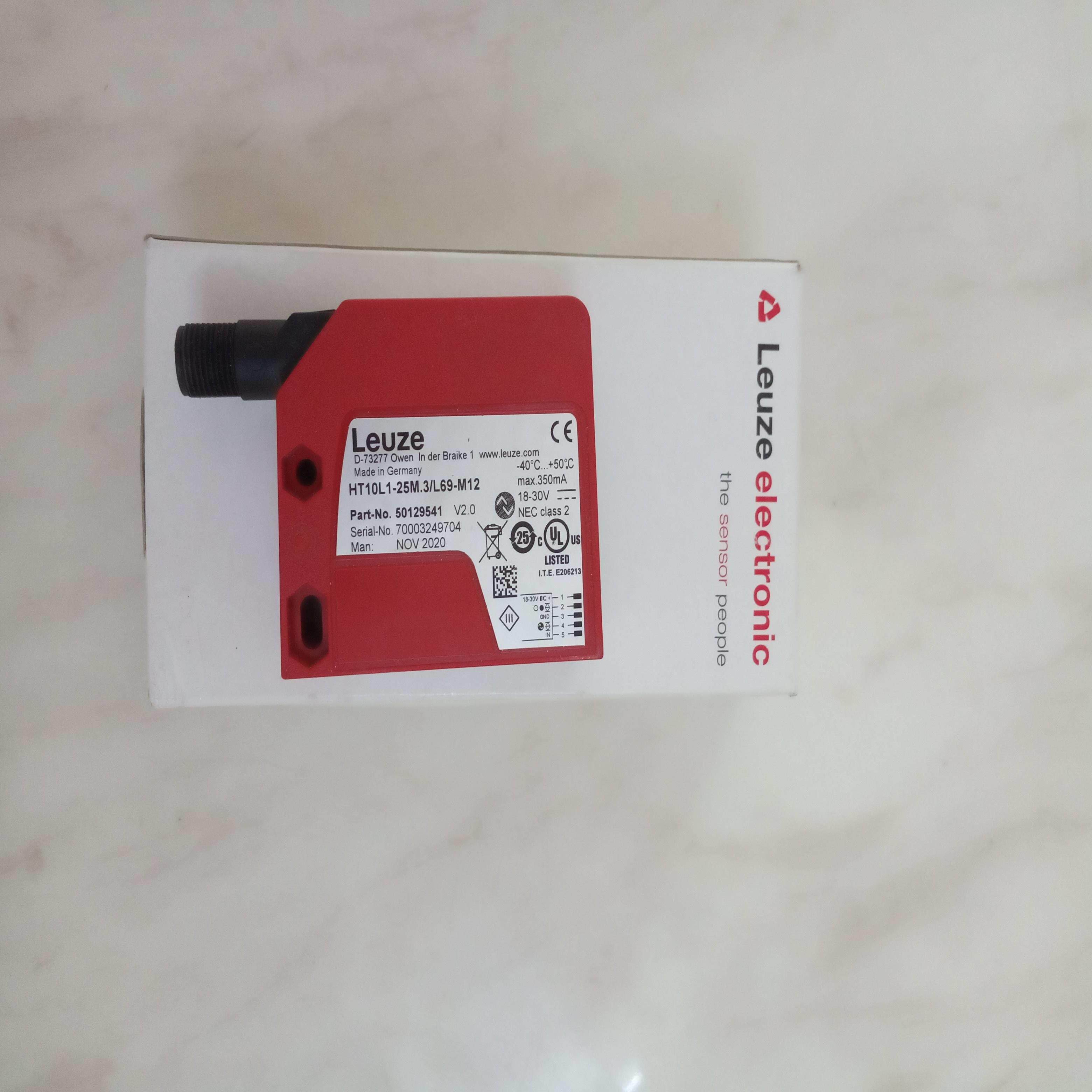 配件德国劳易测HT10L1-25M3L69-M12激光传感器50138062 议价