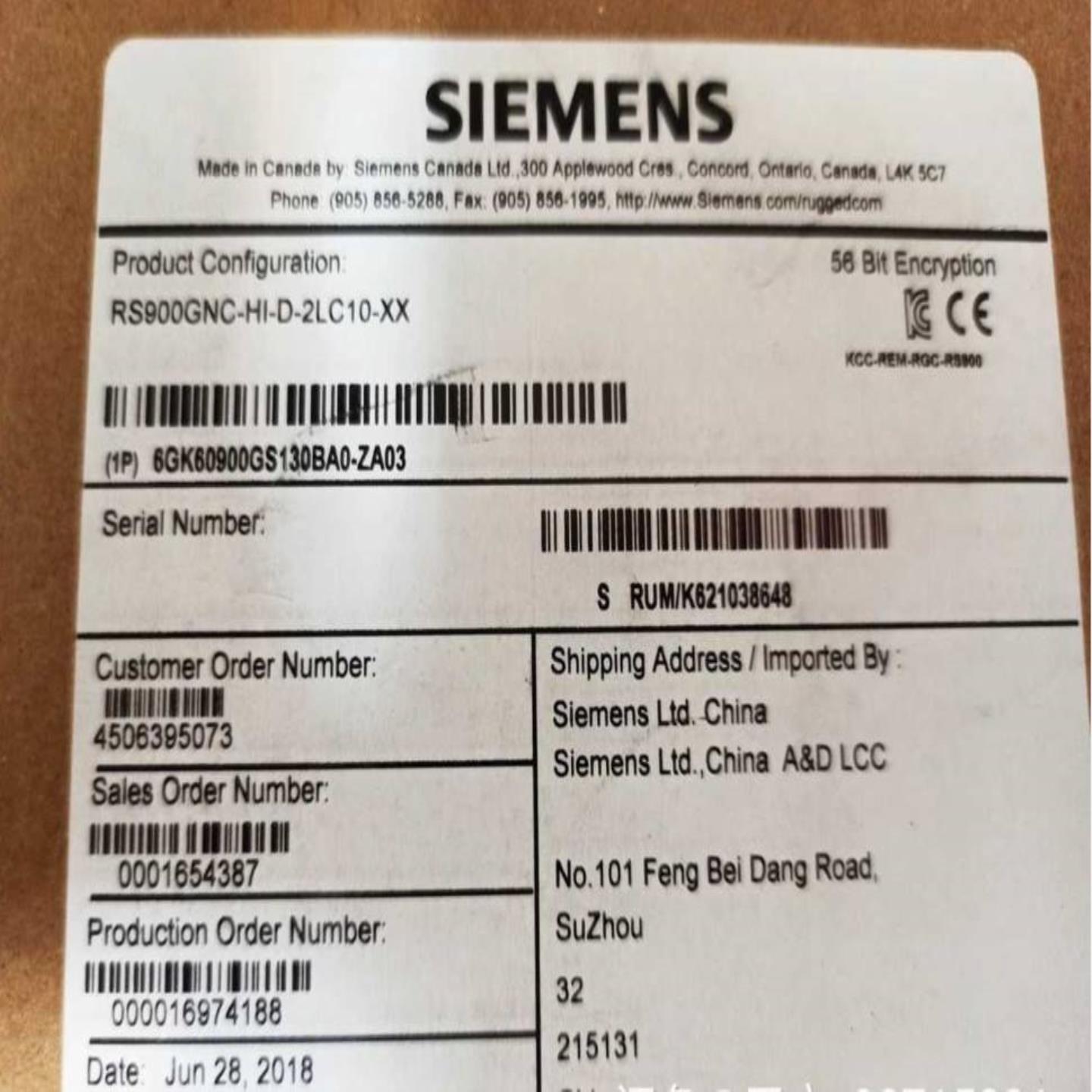 配件RS900GNC-HI-D-2LC10-XX 罗杰康 交换机 6GK6090-0GS13-0议价