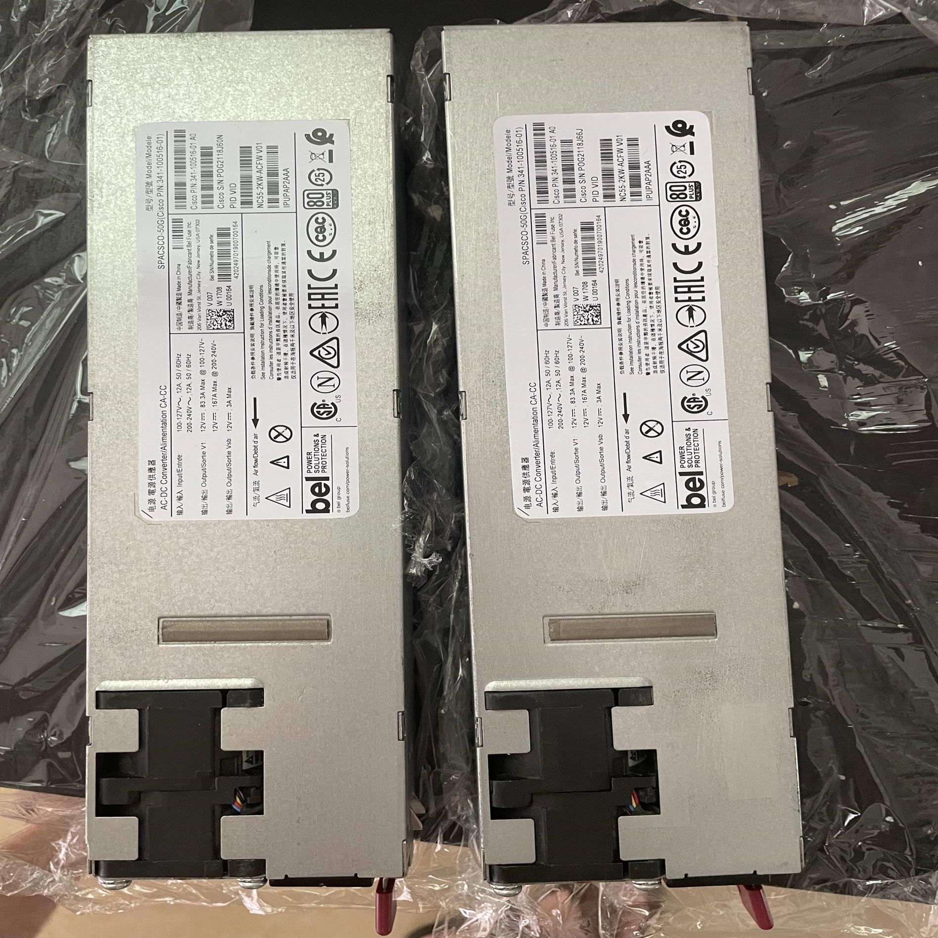 配件思科电源NC55-2KW-ACFW二手拆机测试好议价